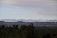 Sneeuw in de Pyreneën