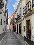 Kleine straatjes in de Joodse wijk van Cordoba