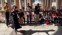 Flamenco danseres