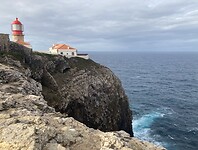 Cabo de sao Vicente, het uiterste zuidwestelijke puntje van het Europees vasteland