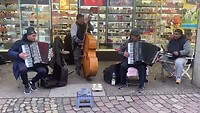 Straatmuziek in Freiburg