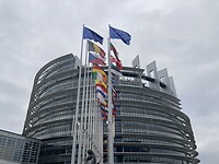 Europees parlement in Strasbourg