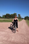Stukje fietsen tussen de wijngaarden