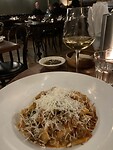 Papardelle fresche con brasato di coda alla vaccinara :)