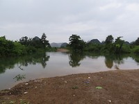 Flooded road