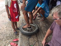 Flat tire