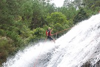 Canyoning rapeling