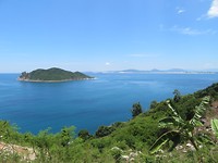 Blue water blue skies