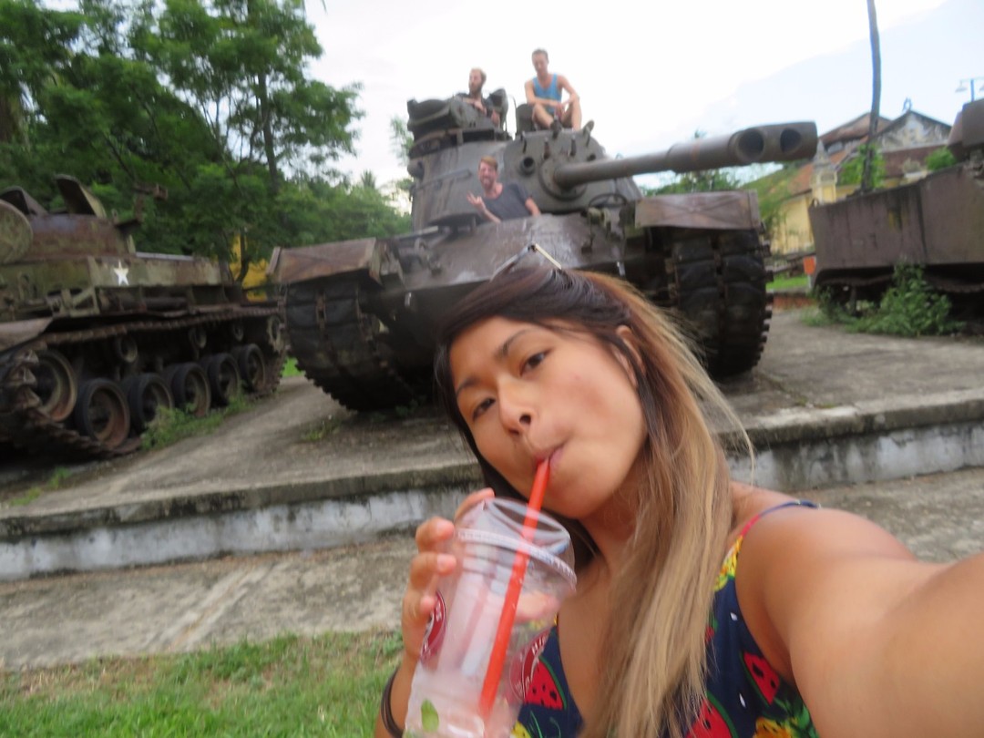 Tank selfie