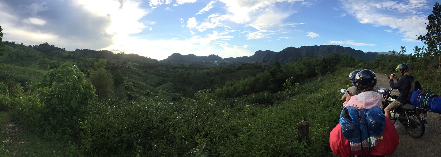 Hamburger Hill view on the way back