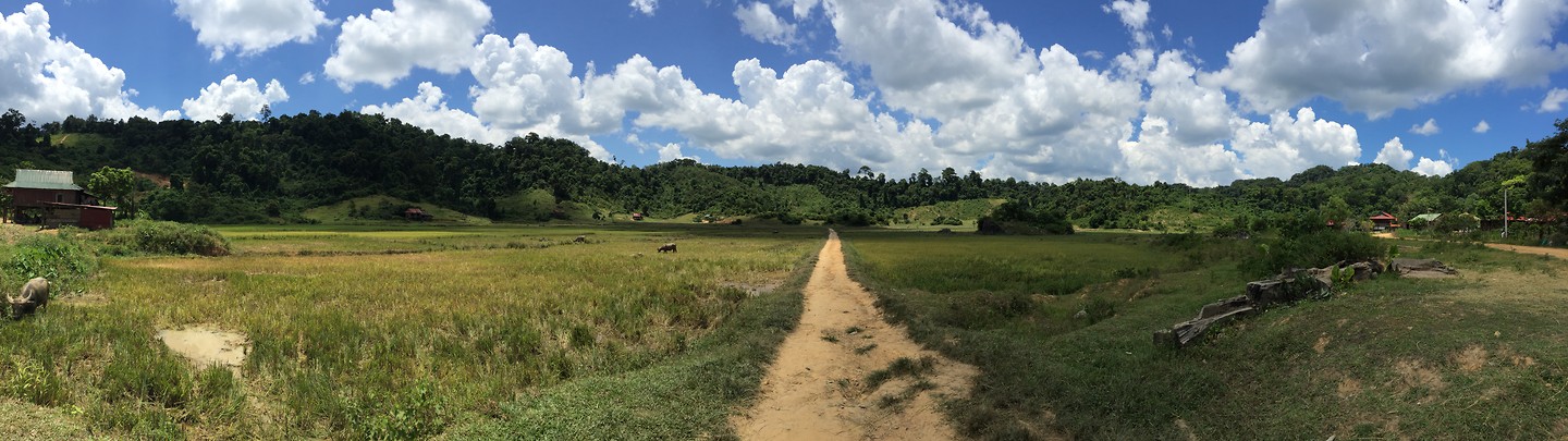 View from random village