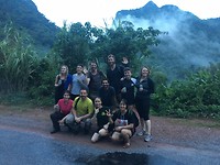 Cave tour crew