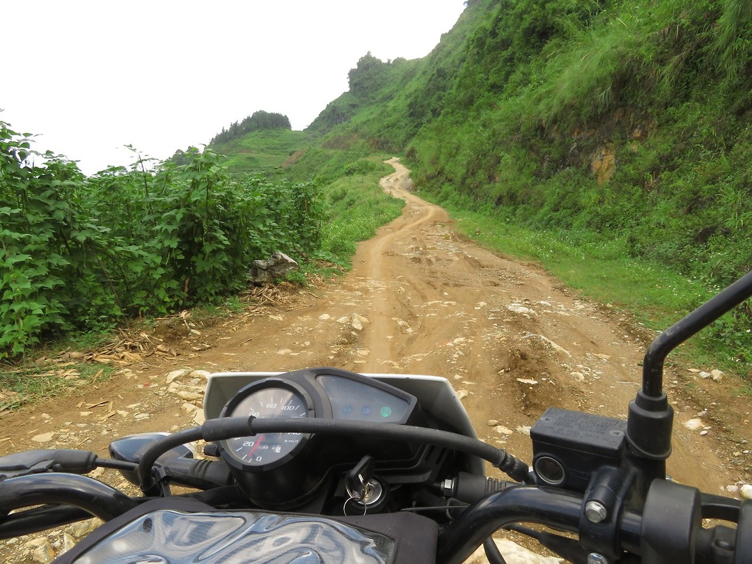 Dirt roads!