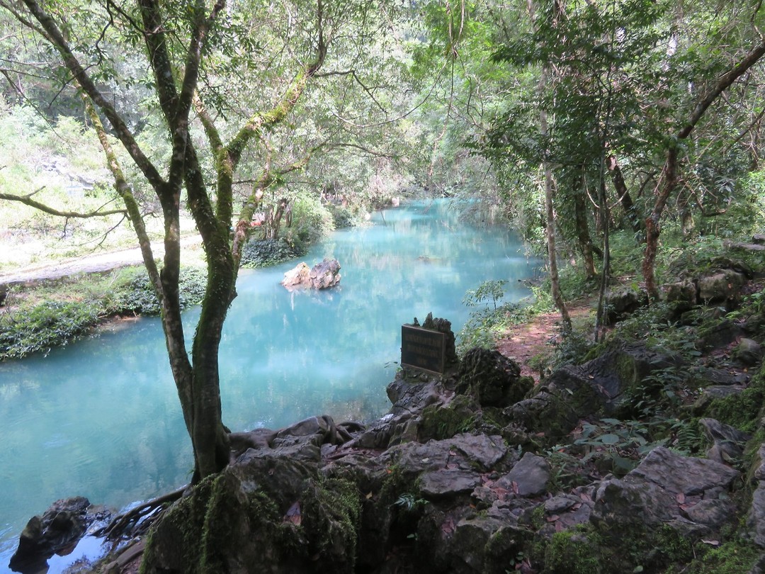 Surrounding Ho Chi Minh's cave