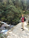 Ginger hiking