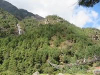 Bridge from Phakding to Namche