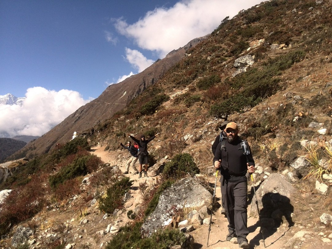 On the trail