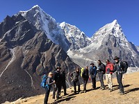 On our way to Lobuche