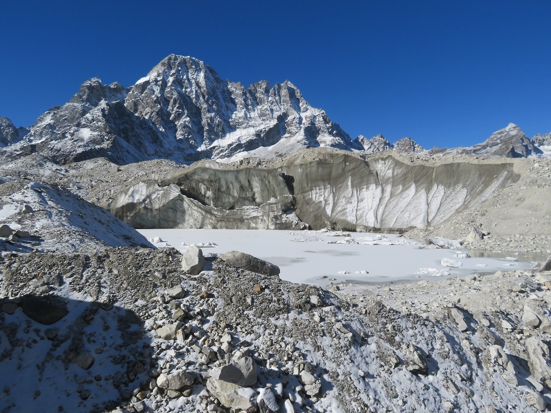 Glacier closeup