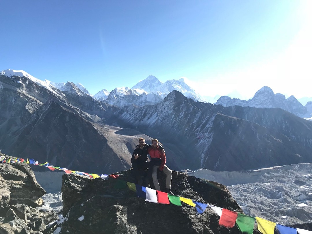 Sitting underneath everest