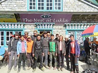 Final group photo in the mountains