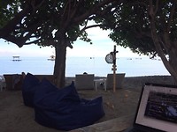 Working on the beach in Pemuteran
