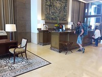 Hotel lobby