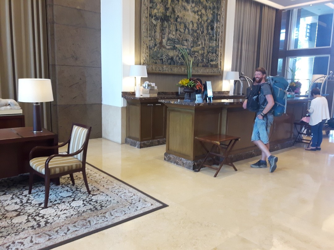 Hotel lobby