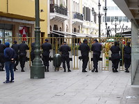 Protest in lima
