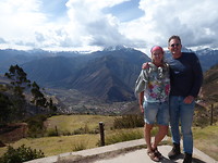 Met Robbert op het hoogste punt in Chinchero