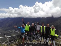 Dag 1, mountainbike tour, klaar voor vertrek