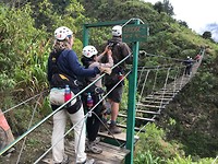 Dag 3, hanging bridge
