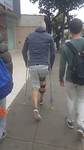 Op krukken door lima