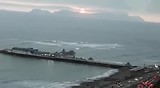 Zonsondergang in lima