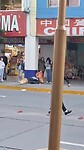 Michael Jackson op straat in Huaraz