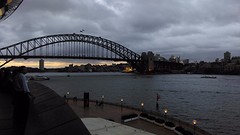 Uitzicht op de burg vanuit Sydney Opera House