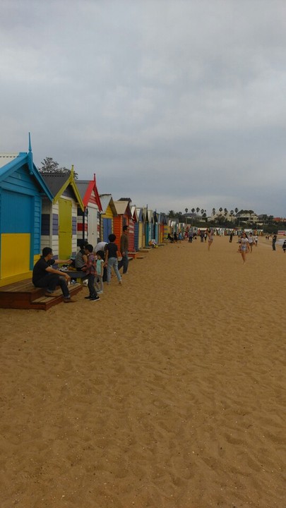 Omkleedhokjes, brighton beach