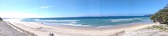 panorama van het strand