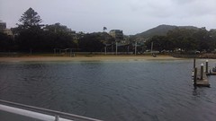 Anna Bay on a rainy day