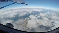 above the clouds