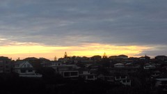 midden zonsopgang