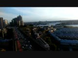 panorama vanaf de brug