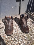 Schoenen gepoetst voor de reis