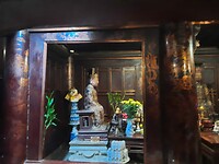 in de tempel een afbeelding van Dinh