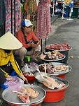 Gevogelte op de markt