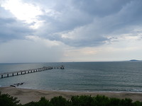 Zwarte zee.