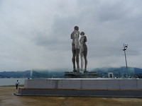 Statue of love, in Batumi