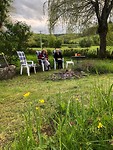 Heerlijk in de tuin!