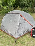 En dit is m’n nieuwe tentje!