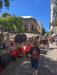 Struinend over de markt